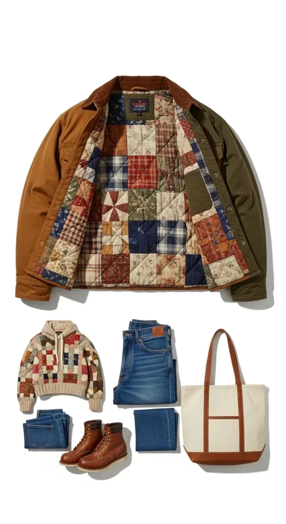 The Hidden Quilt Work Jacket