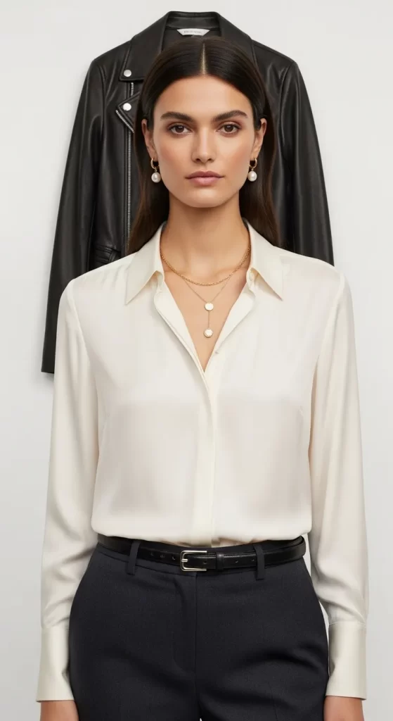 The Indispensable Silk Blouse The Indispensable Silk Blouse