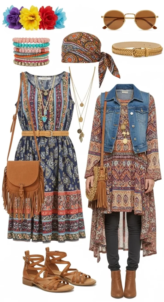 The Free-Spirited Boho Attire The Free-Spirited Boho Attire