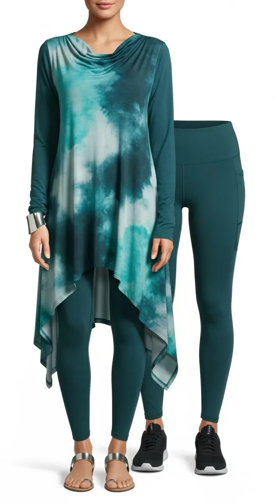 The Artistic Flow Tunic Set The Artistic Flow Tunic Set