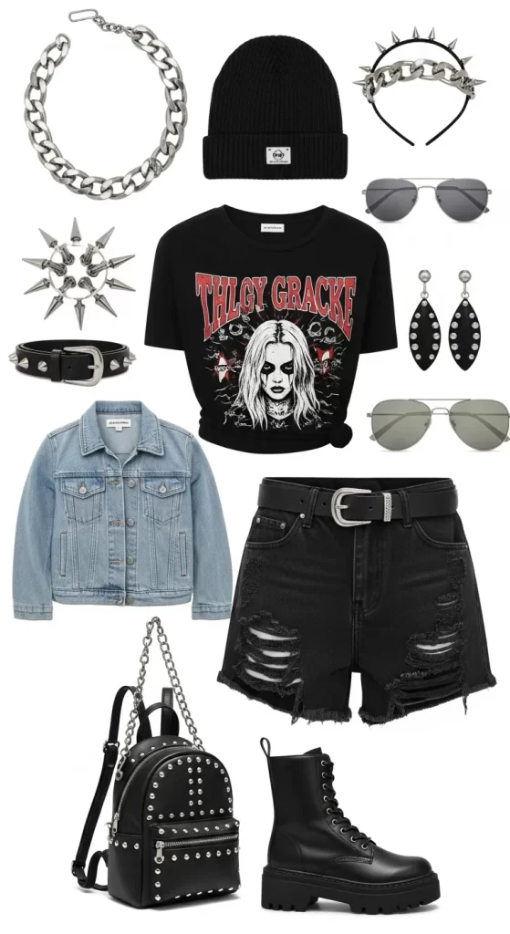 The Edgy Punk-Rock Vibe The Edgy Punk-Rock Vibe
