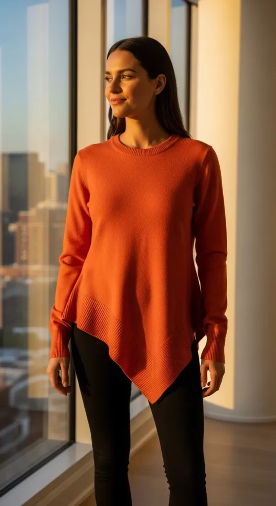 The Asymmetrical Hem Sweater