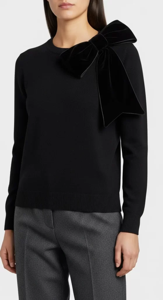 The Statement Velvet Bow