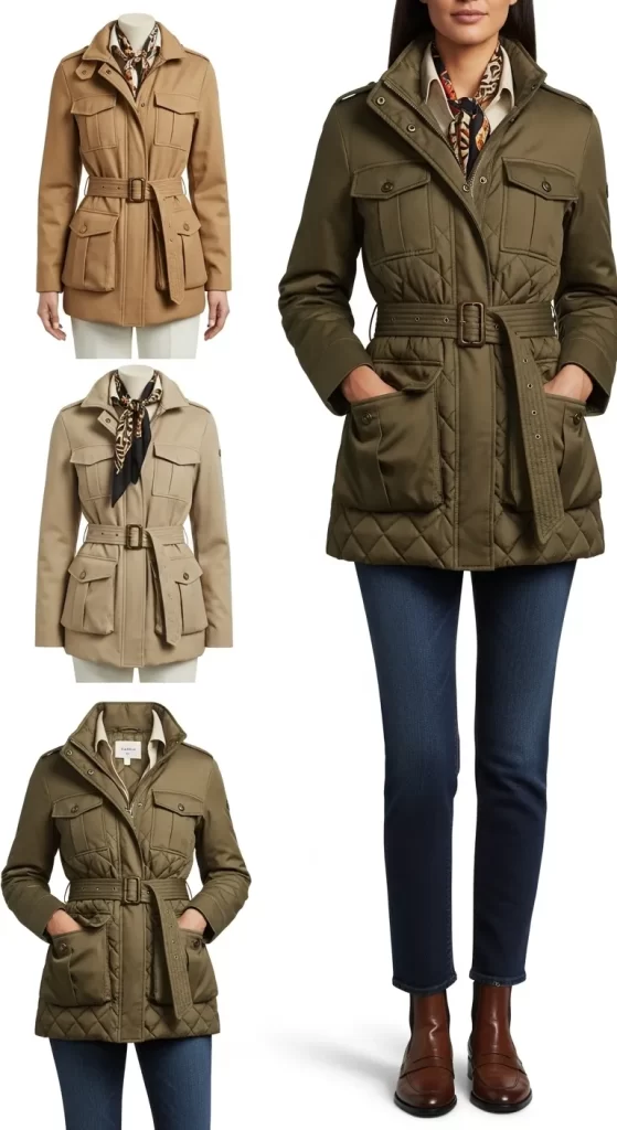  The Quilted Safari Jacket