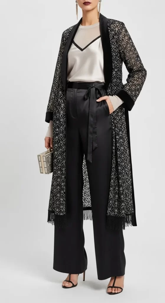 The Sheer Evening Overcoat The Sheer Evening Overcoat