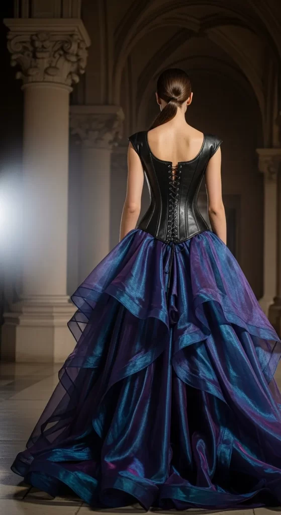 The Midnight Magic Corset Gown