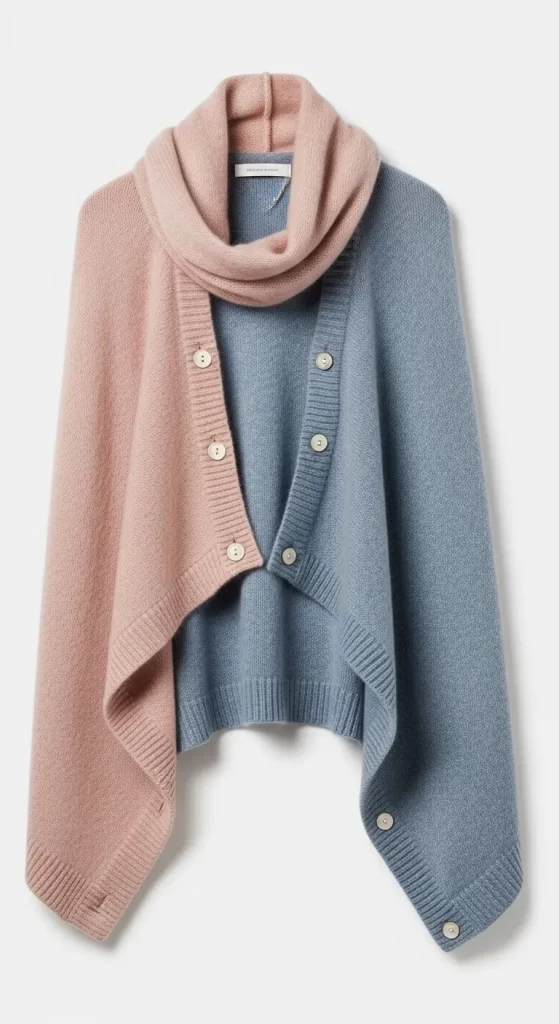 The Ingenious Convertible Knit Wrap