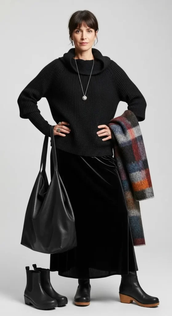 The All-Black Texture Play