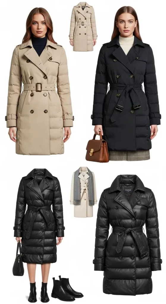 The Puffer Trench Coat Hybrid