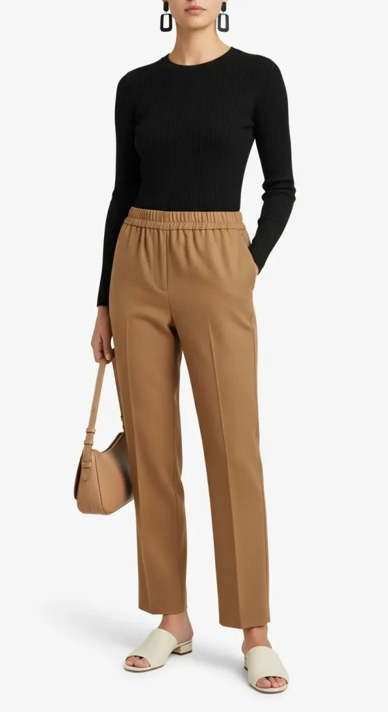 The Elevated Pull-On Trouser