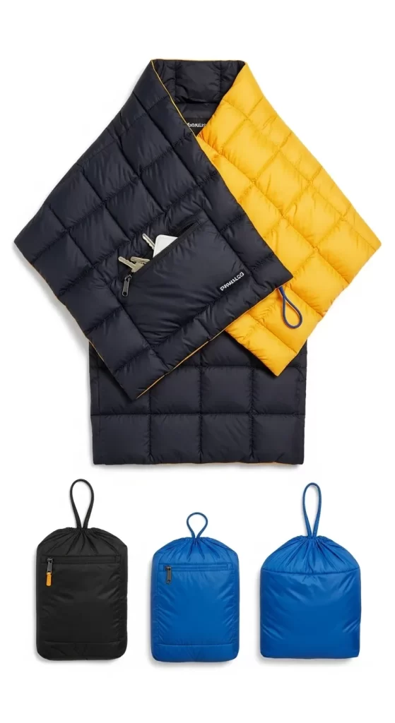 The Packable Puffer Scarf
