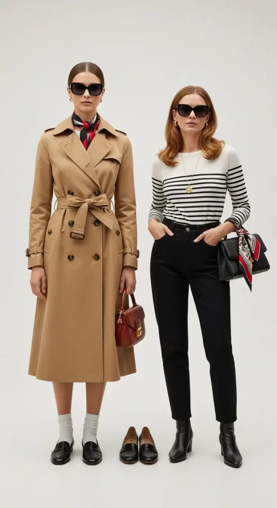 The French-Inspired Trench