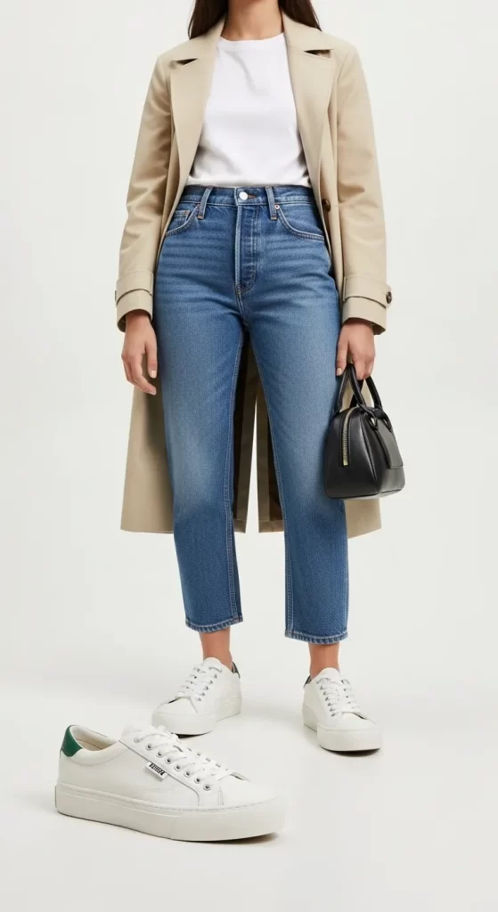The High-Waisted Cropped Jean The High-Waisted Cropped Jean