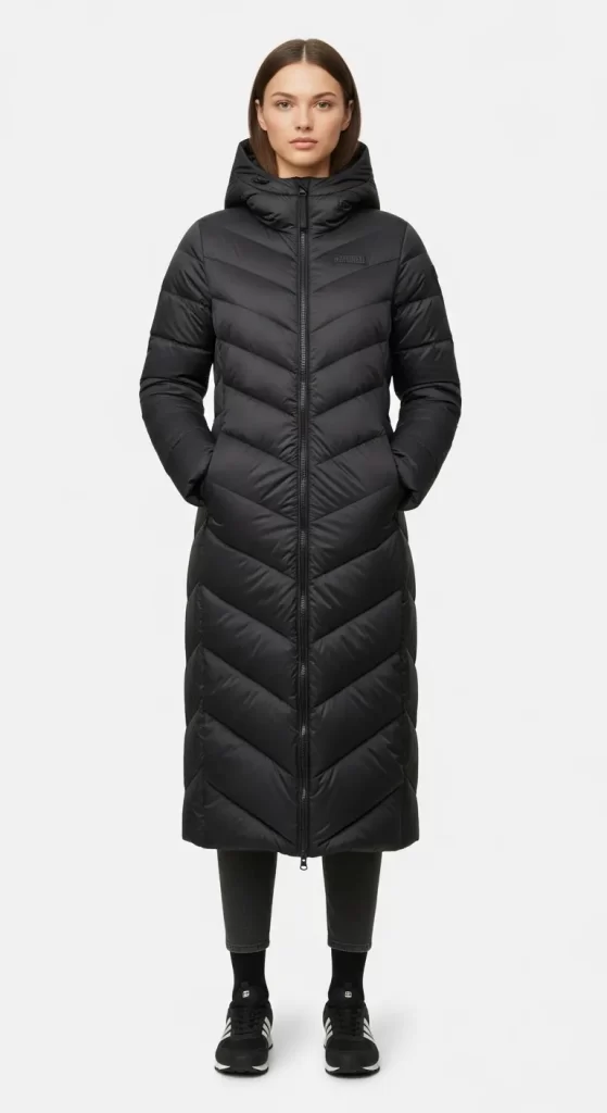 The Sleek Chevron Maxi