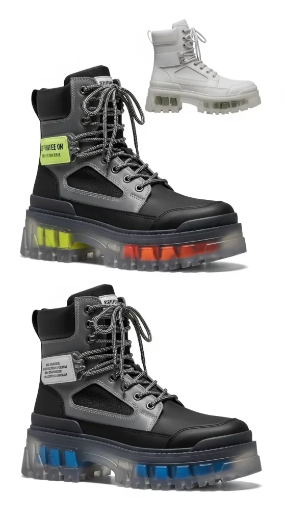 The Cyber-Sole Combat Boot