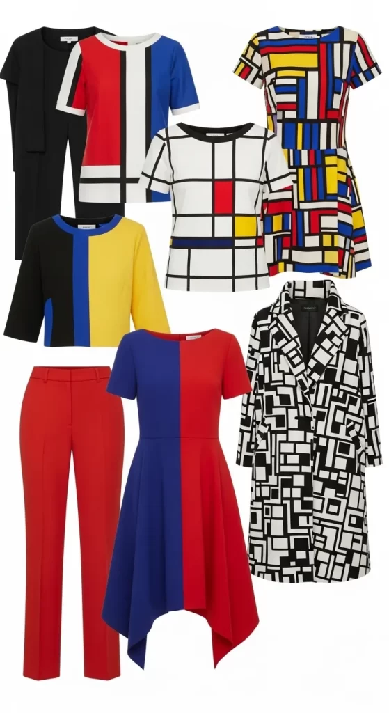 The Artistic Color-Block Top