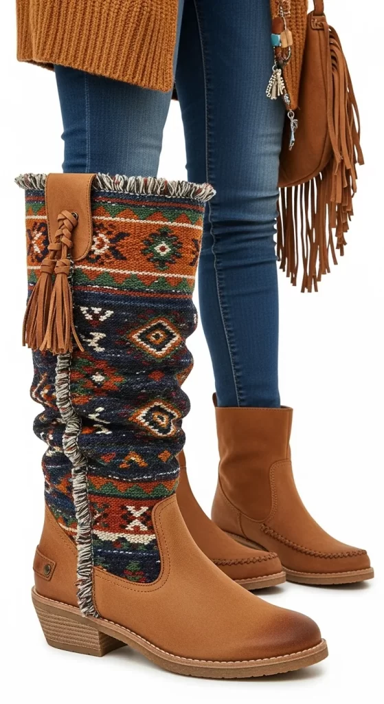  The Wanderer's Woven Boot