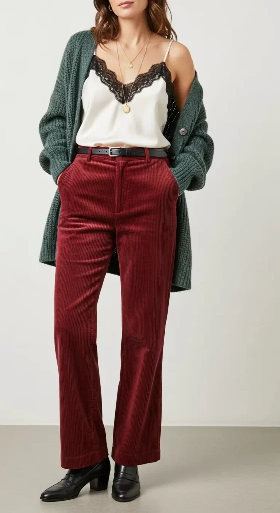 The Casual Corduroy Look