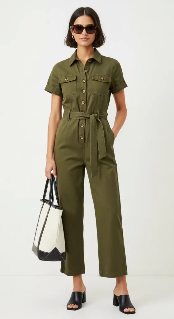  The Utilitarian Chic Jumpsuit