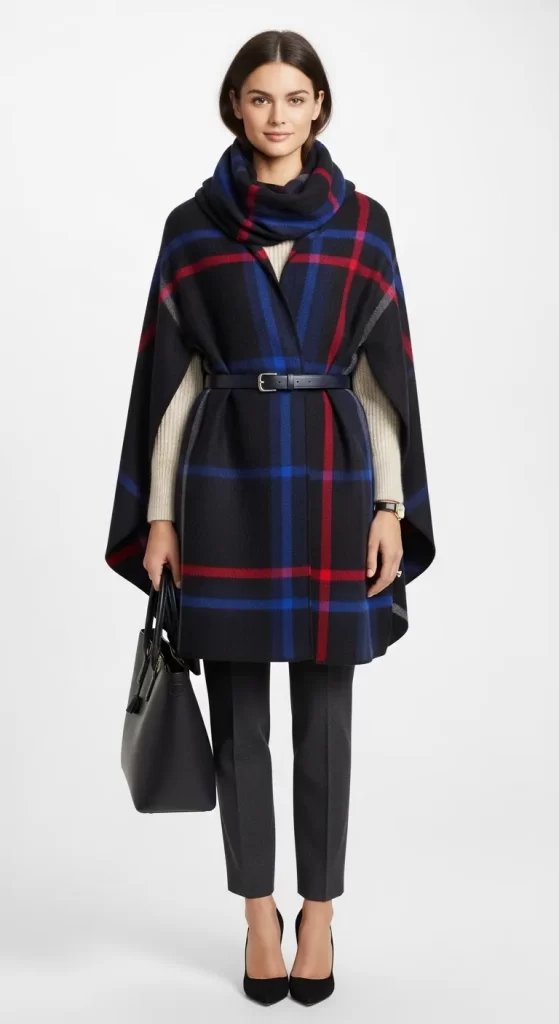 The Belted Cape Scarf