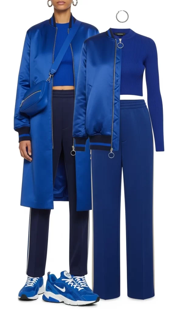 The Sporty Cobalt Blue Layers