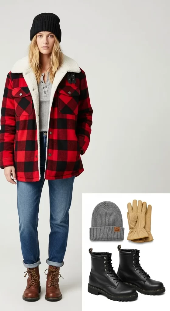 The Lumberjack Chic Shacket