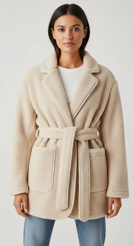 The Ultimate Cozy Sherpa Coat