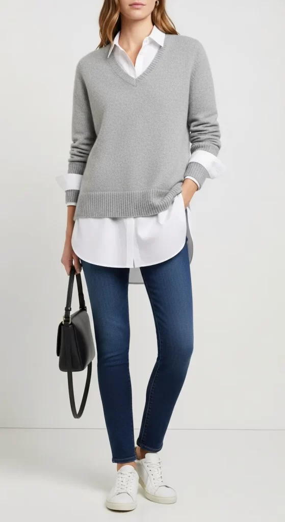 The Timeless Layered Sweater