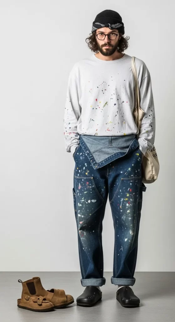 The Artist's Paint-Splatter Ensemble