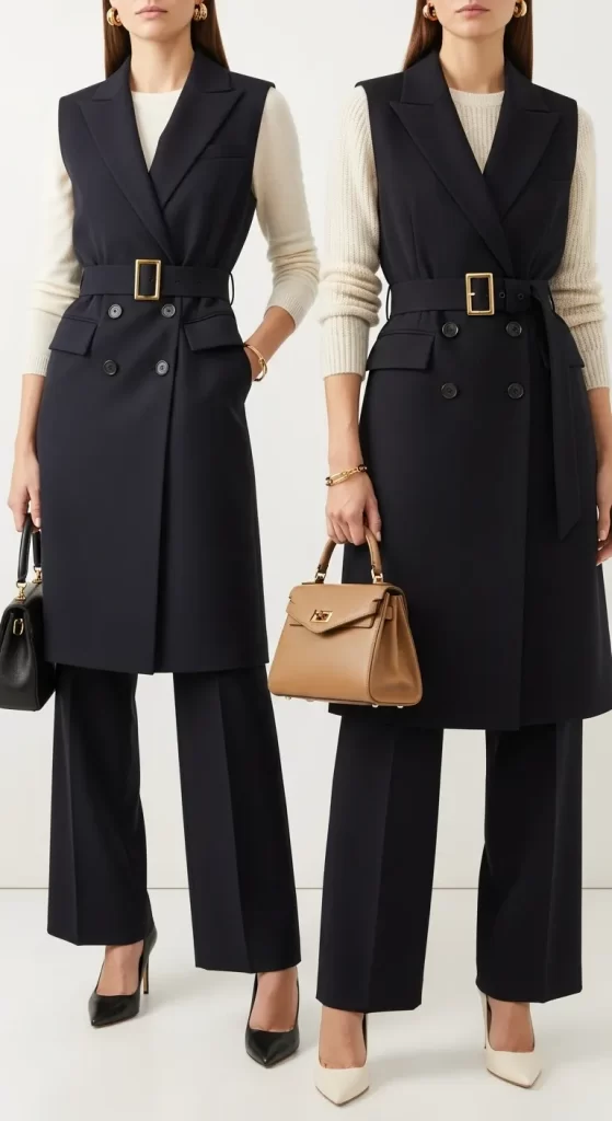 The Sleeveless Blazer The Sleeveless Blazer