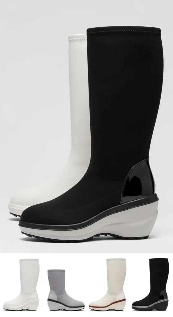 The Neoprene Platform Wedge