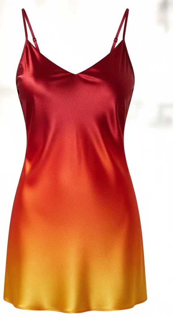 The Sunset Satin Slip Dress