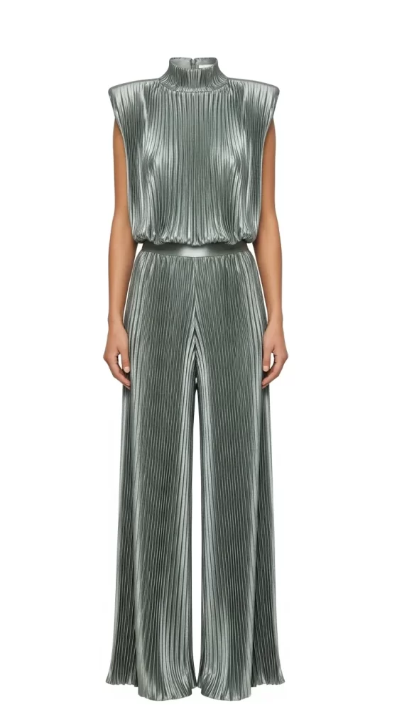 The Luminous Plissé Jumpsuit The Luminous Plissé Jumpsuit
