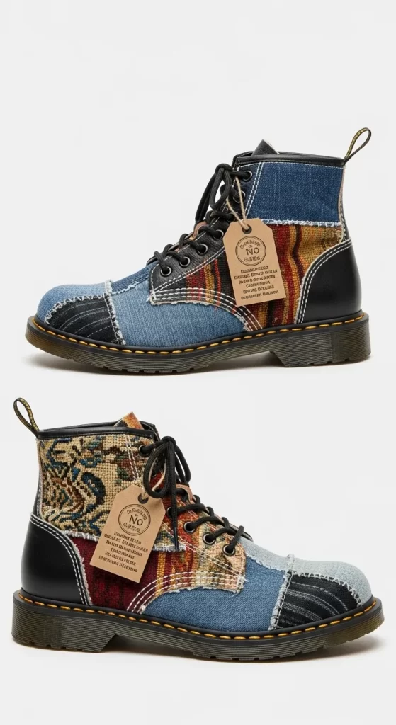 The Patchwork Rebel Boot