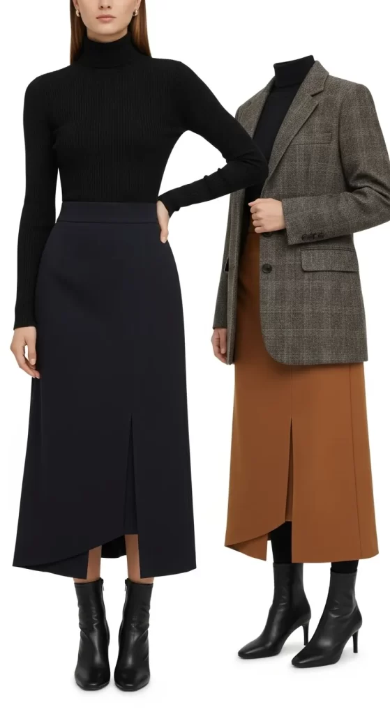 The Asymmetrical Skirt Duo