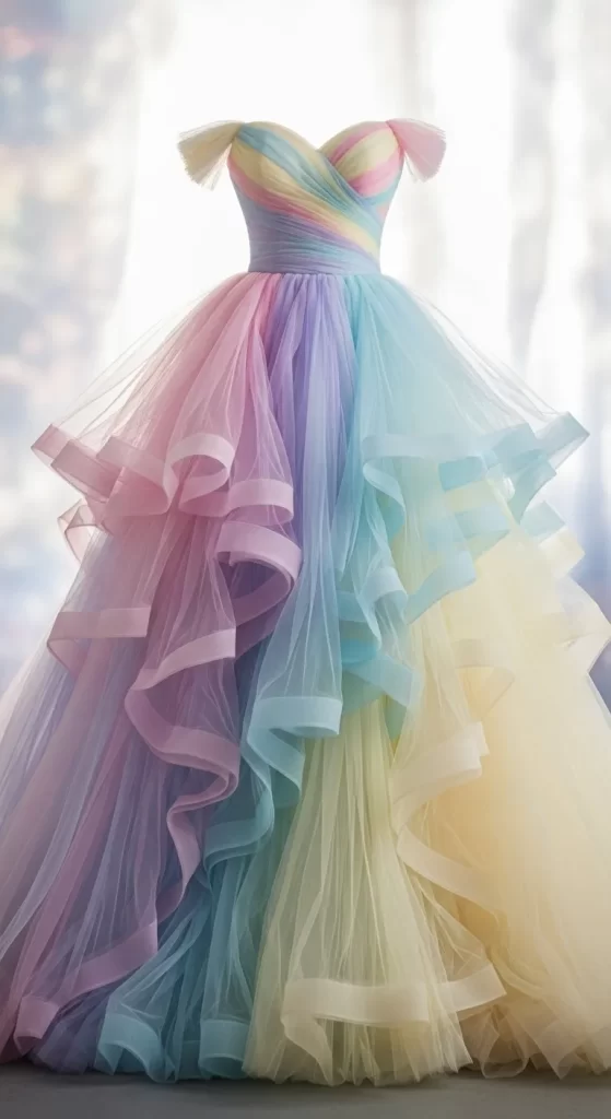 The Pastel Dream Ball Gown