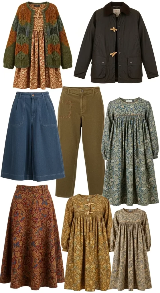  The Folksy Floral Smock Dress