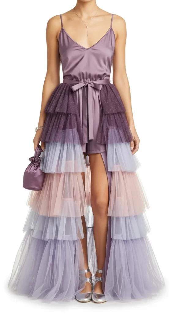 The Sugar Plum Tulle Romper