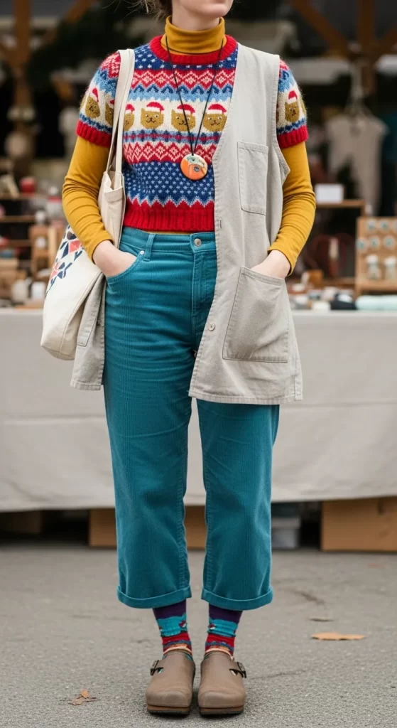 The Quirky Holiday Market-Goer The Quirky Holiday Market-Goer