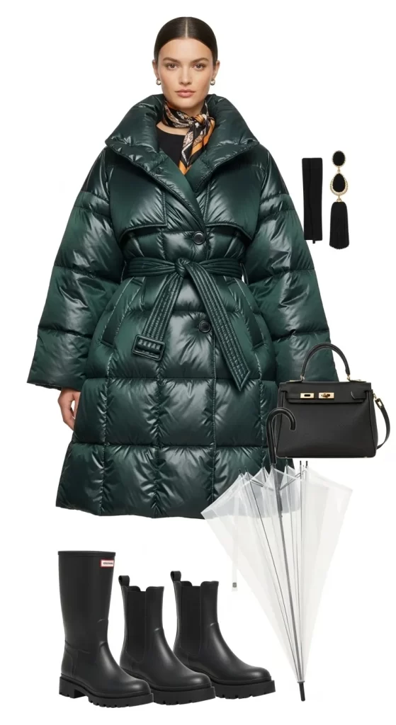 The Glamorous Puffer Trench