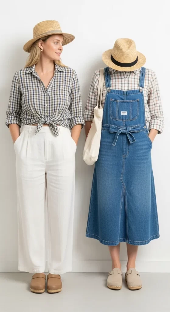 The Rustic Plaid Farmhouse Shirt