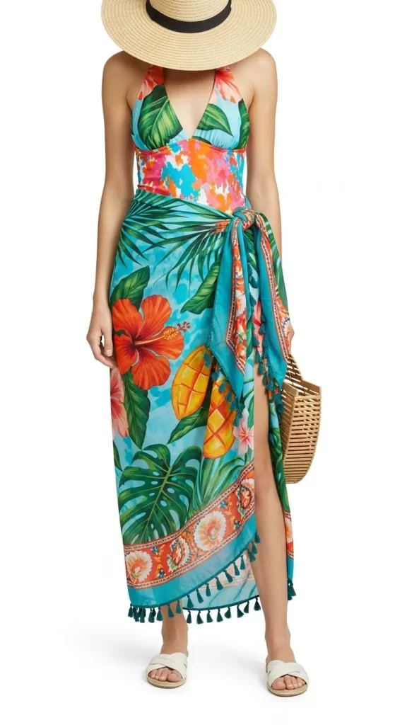 The Tropical Sarong Skirt