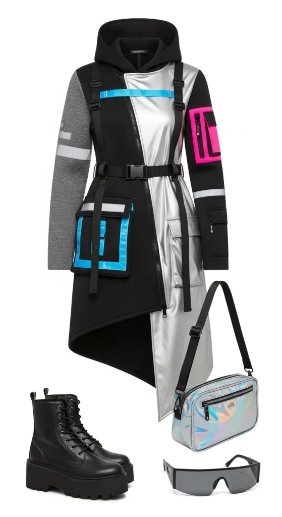 The Cyber-Tech Utility Dress