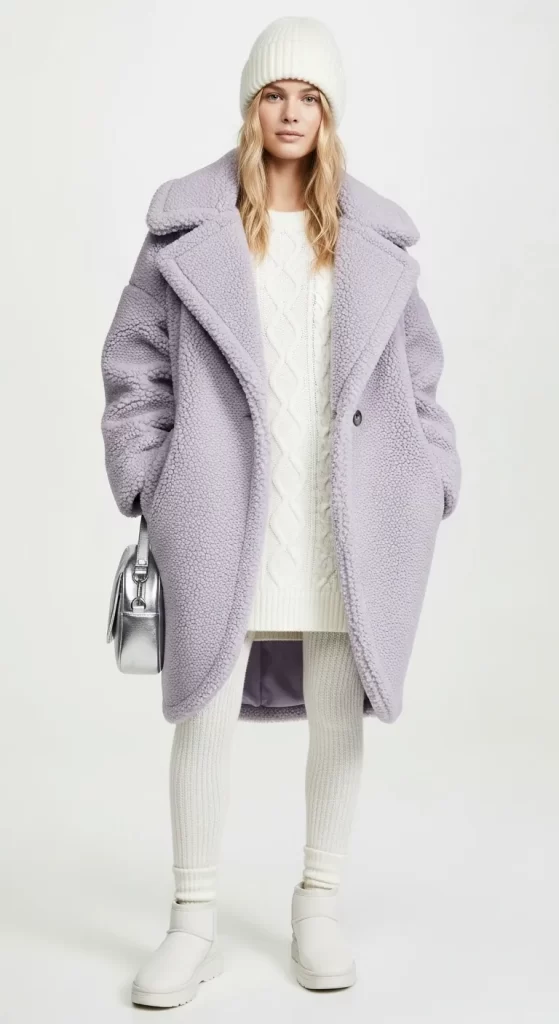  The Lavender Cloud Coat