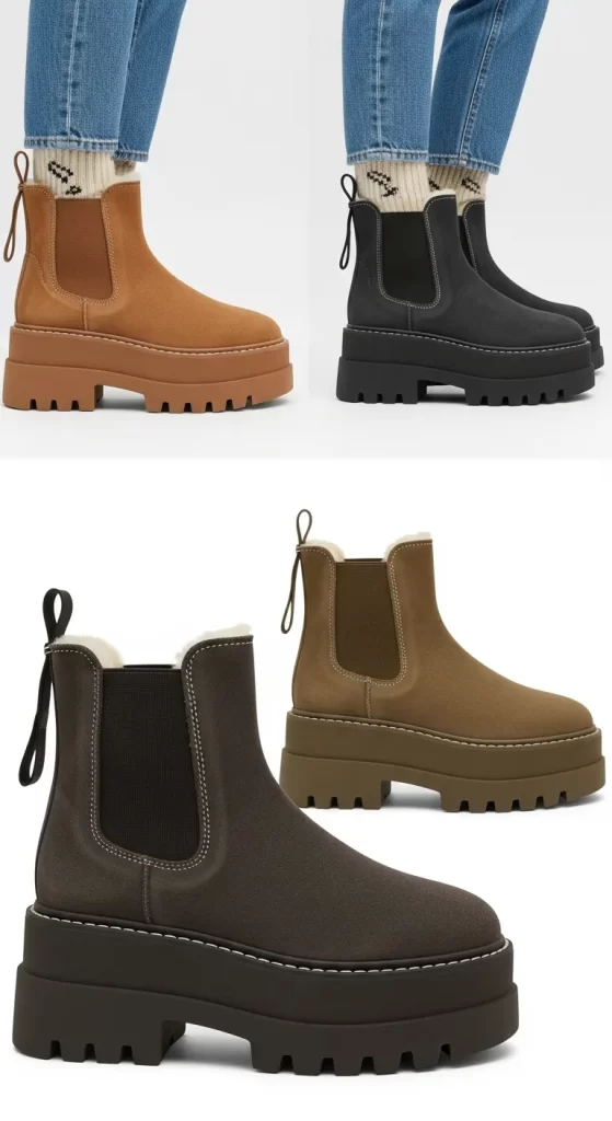 The Lug-Sole Platform Chelsea