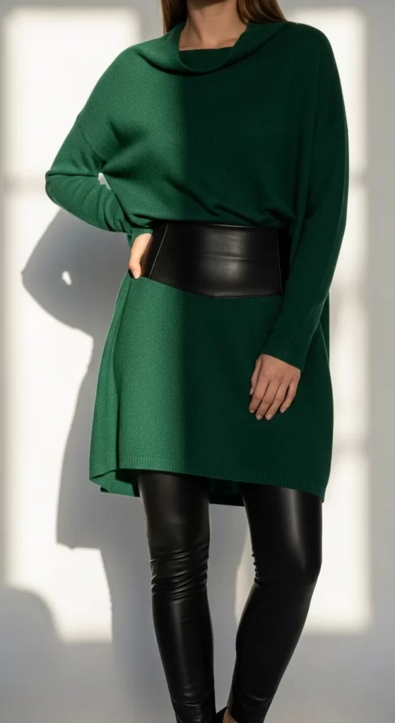 The Belted Sweater Tunic