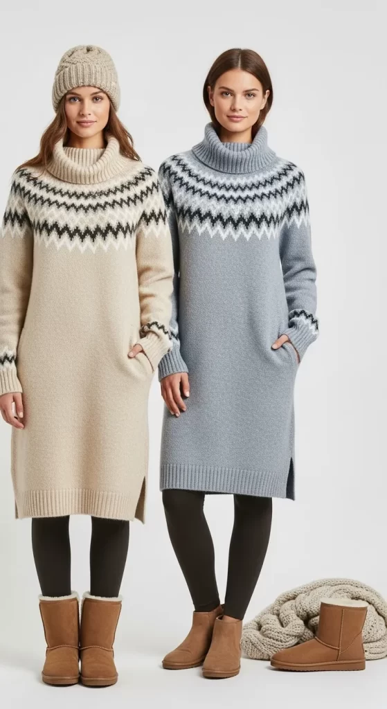  The Fireside Fair Isle Dress