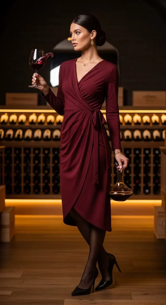 The Elegant Wine-Tasting Wrap