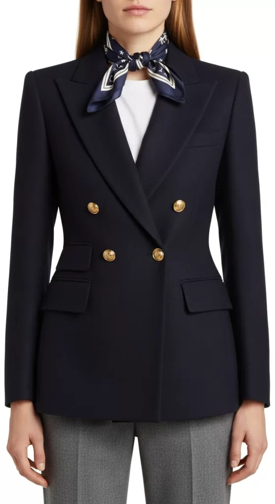 The Navy Power Blazer The Navy Power Blazer