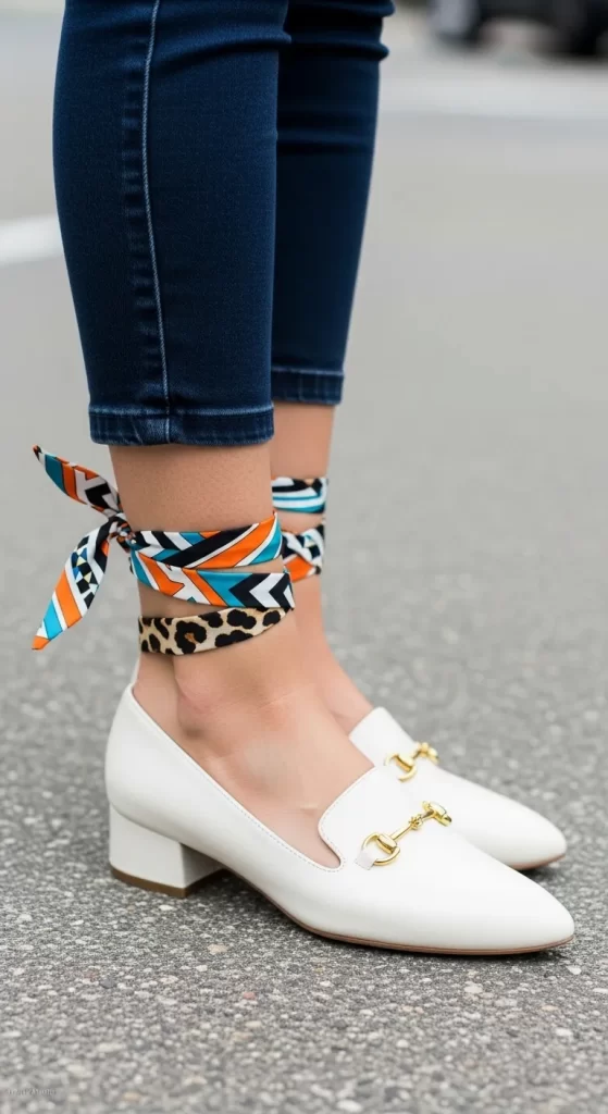 The Playful Ankle Tie